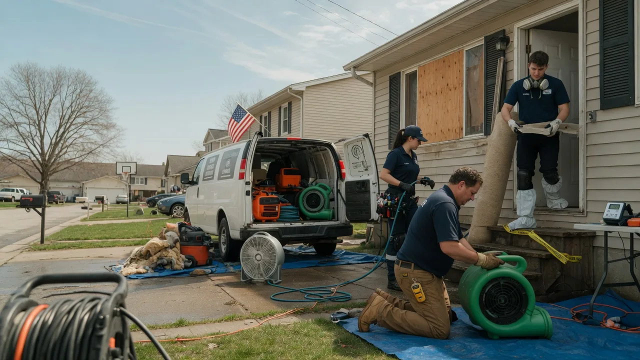 Water Damage Restoration in Stonefort, IL near me